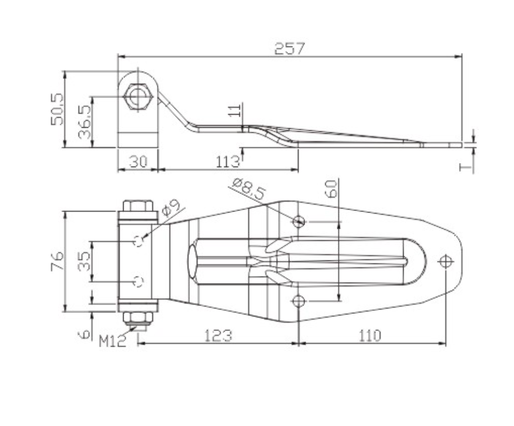 Rear Door Hinge