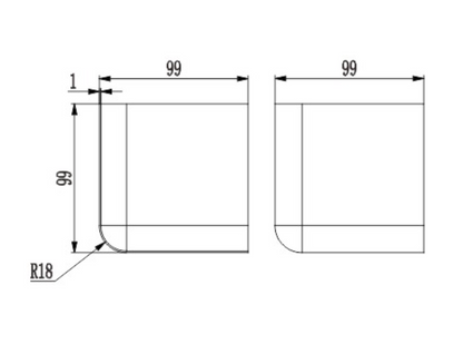 Aluminum Corner Proteceor